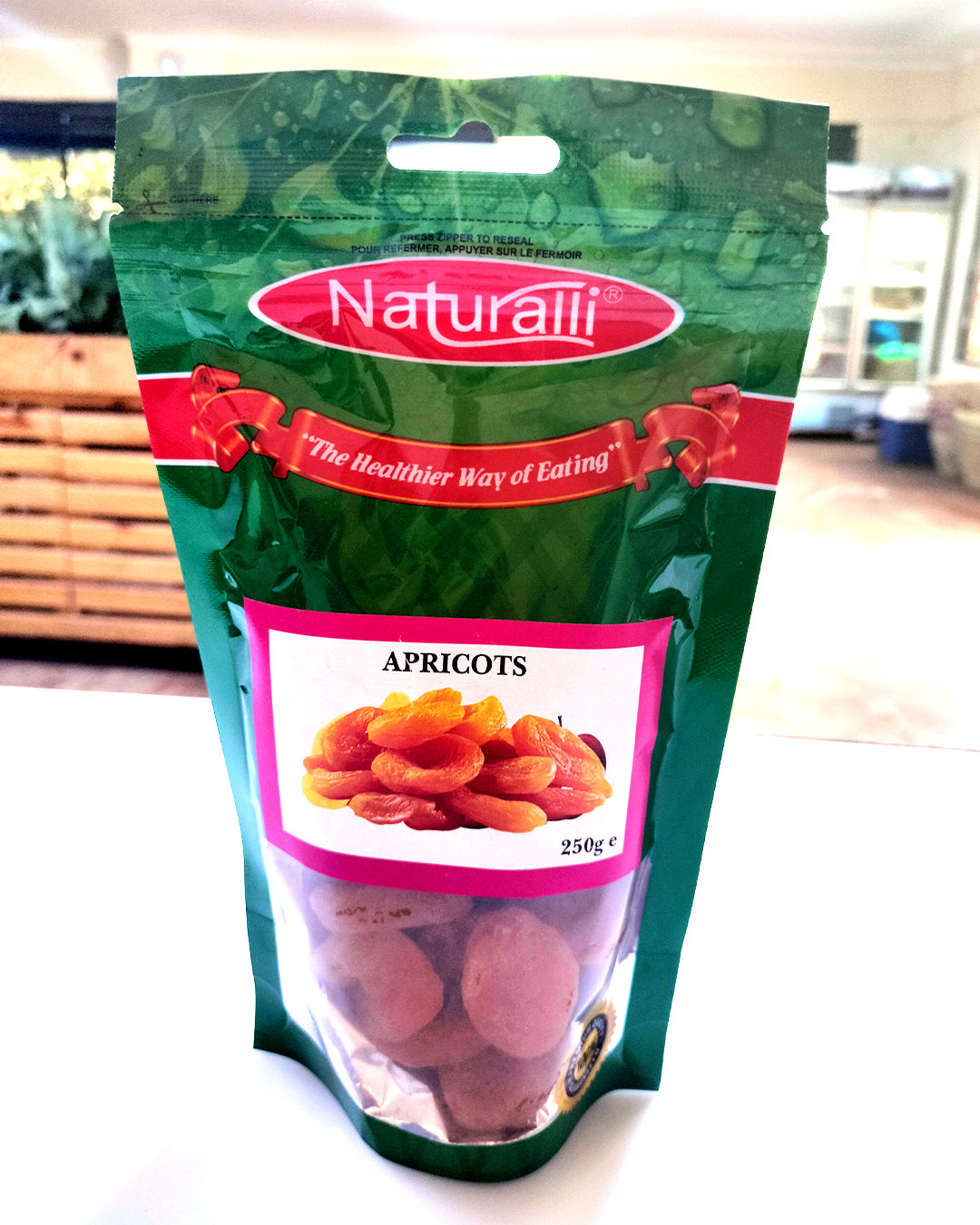 NATURALLI APRICOTS 250G