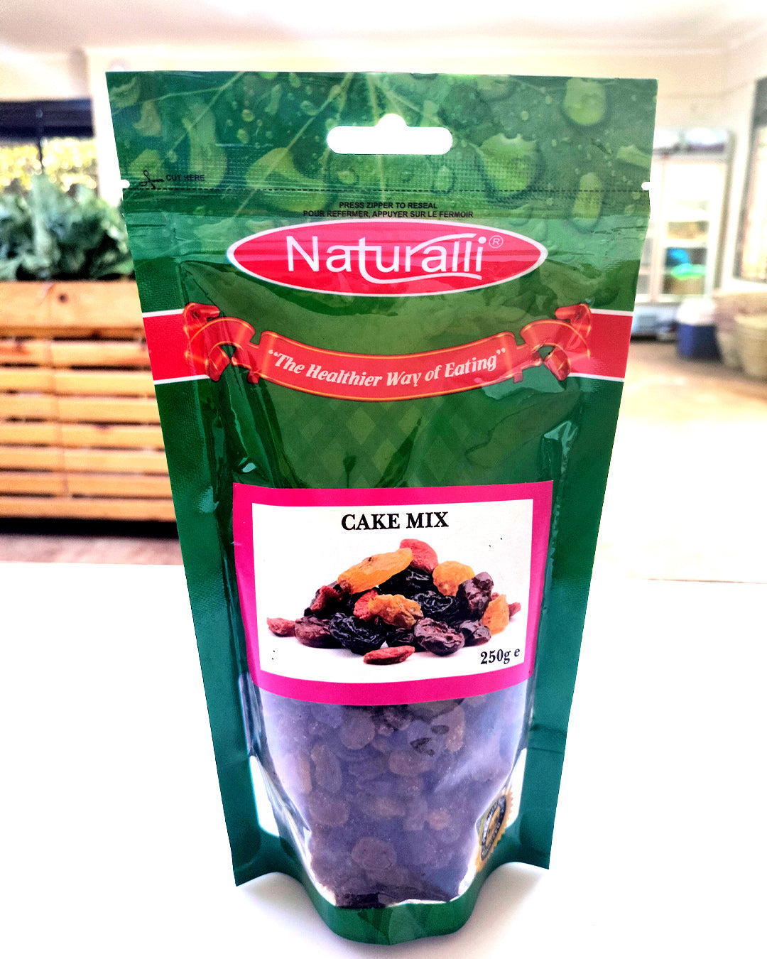NATURALLI CAKE MIX 250G