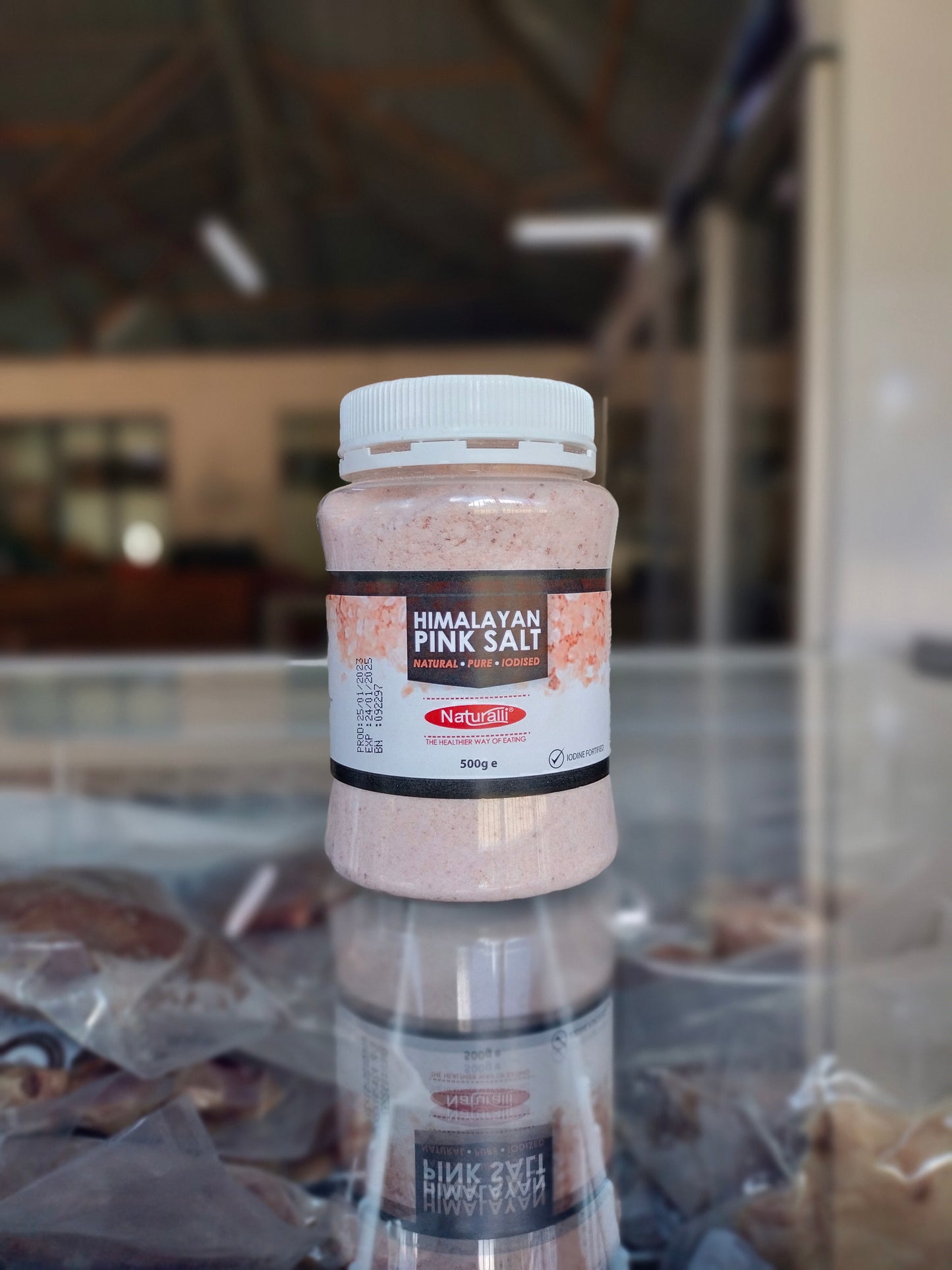 NATURALLI HIMALAYAN PINK SALT 500G