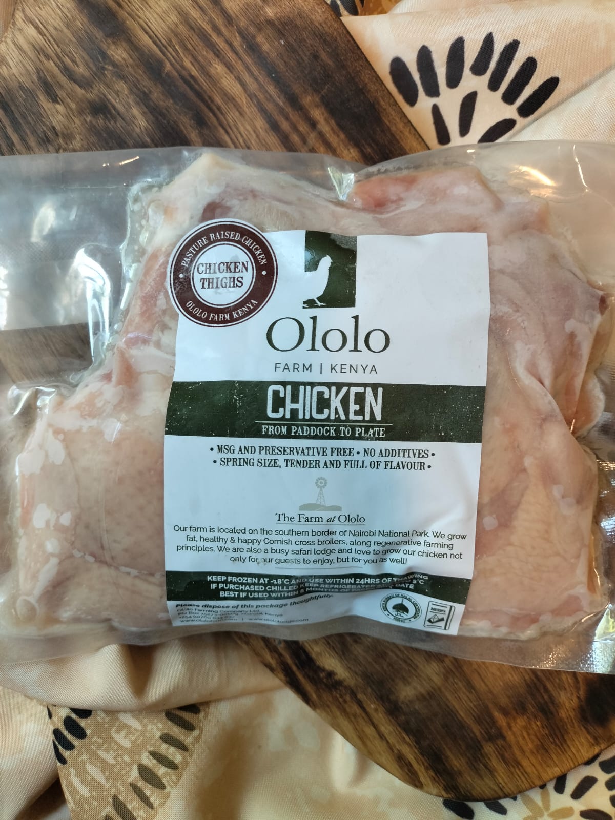 OLOLO CHICKEN THIGS
