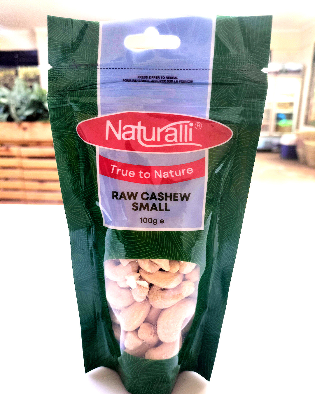 NATURALLI CASHEWNUTS 100G