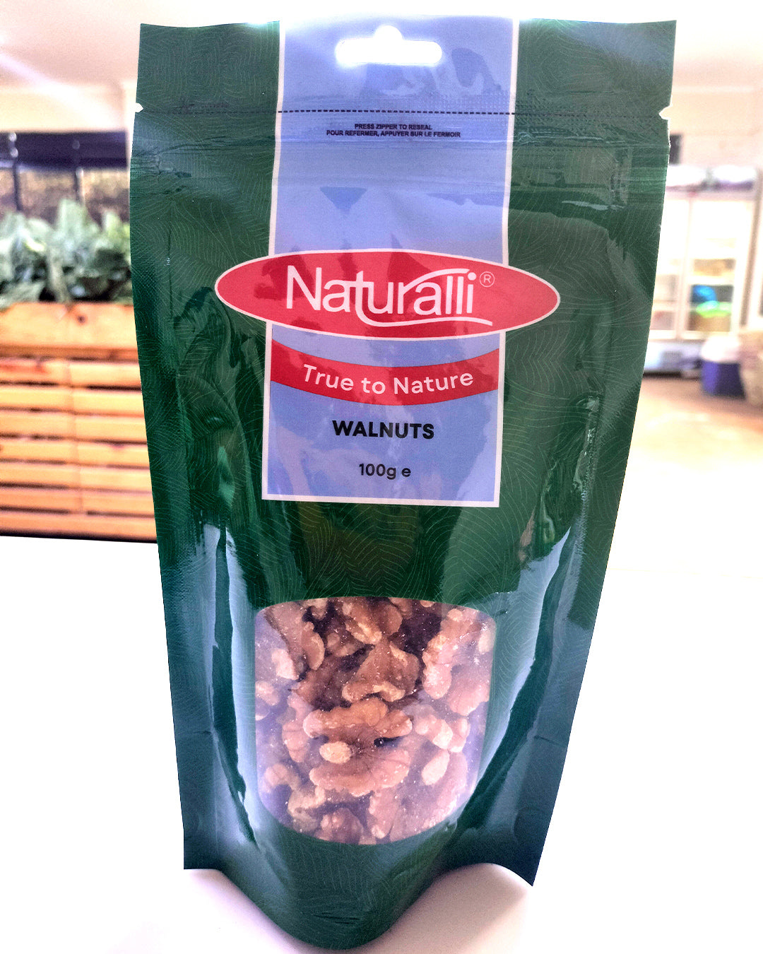 NATURALLI WALNUTS 100G