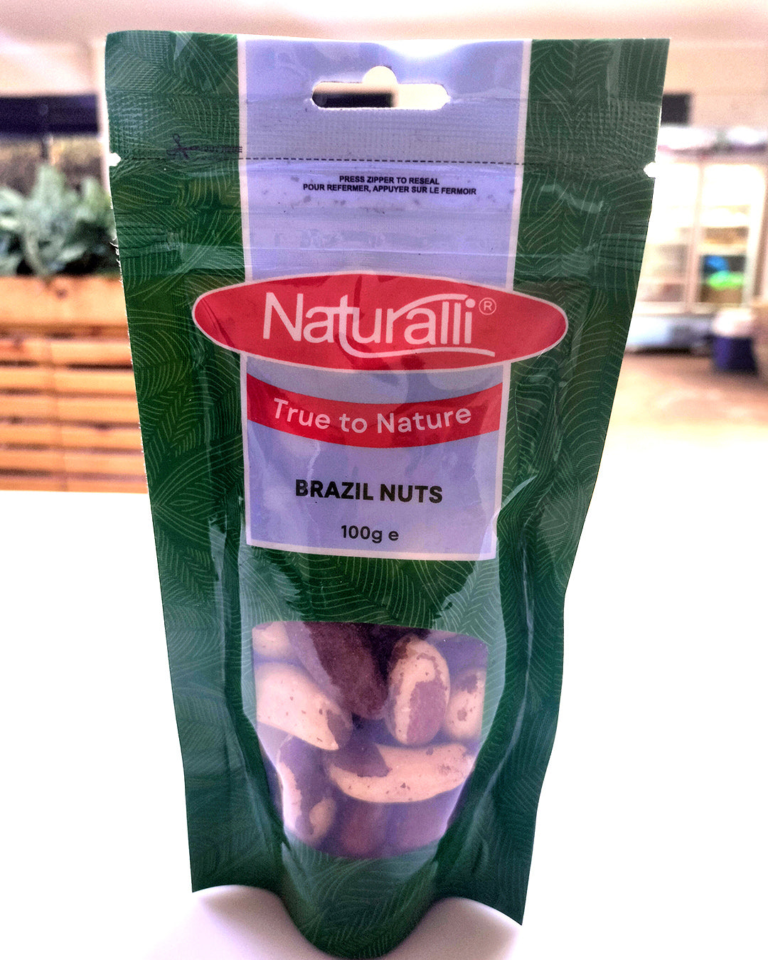 NATURALLI BRAZIL NUTS 100G