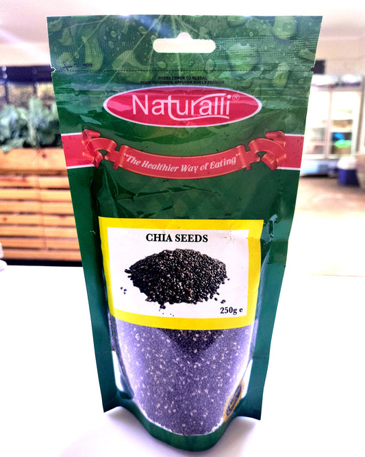 NATURALLI CHIA SEEDS 250G