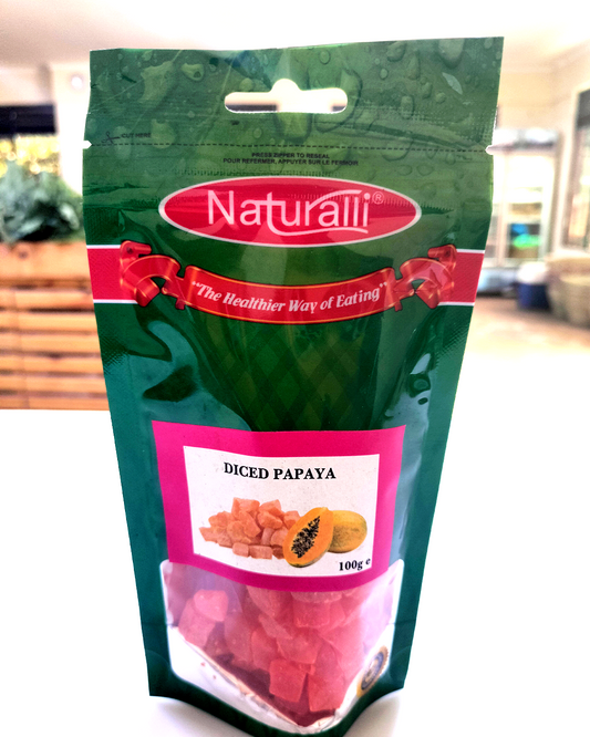 NATURALLI PAPAYA (DICED) 100G