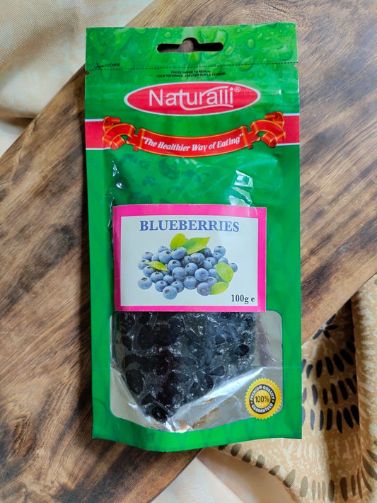 NATURALLI BLUEBERRIES 100G