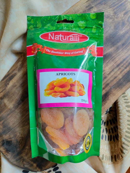 NATURALLI APRICOTS 250G