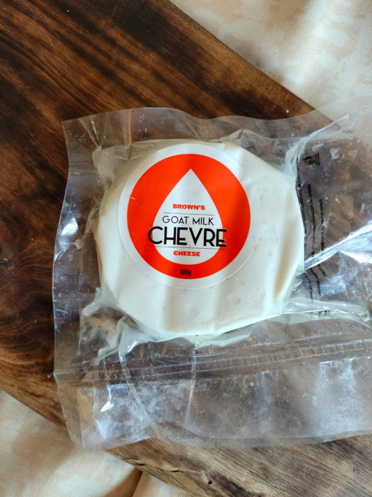 BROWN'S CHEVRE (GOAT CHEESE) 100G